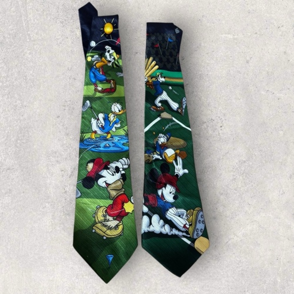 Vintage Disney silk ties